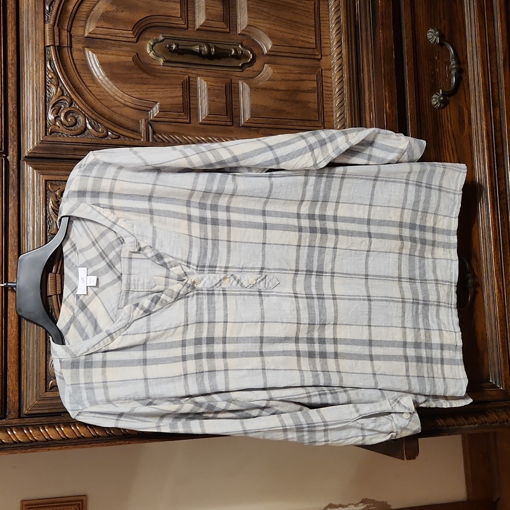 J Jill button front tunic PL